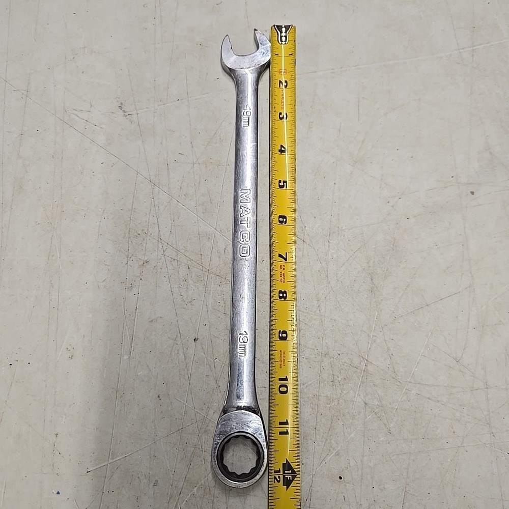 Matco 19mm Extra Long Ratchet Wrench 7GRCXL19M2